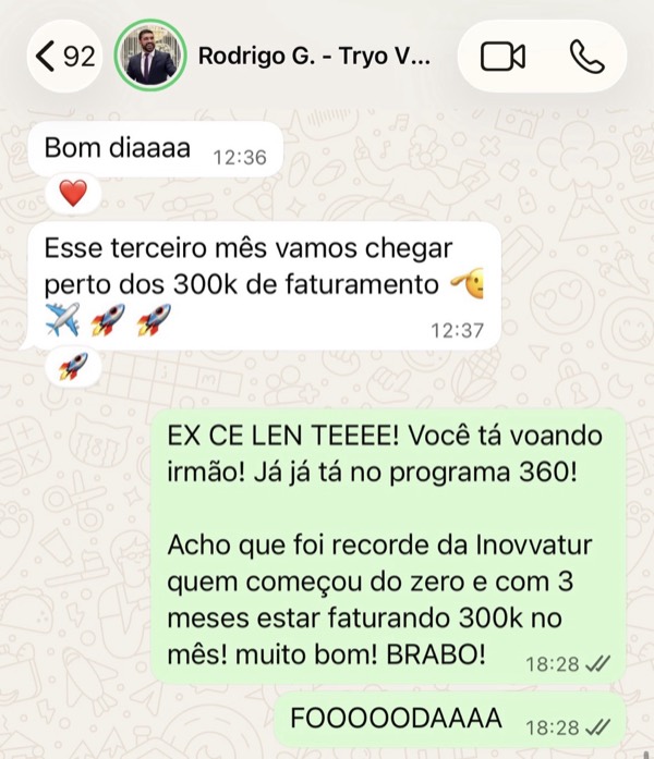 Depoimento de Rodrigo, da Tryo V: perto de R$ 300 mil de faturamento no 3º mês